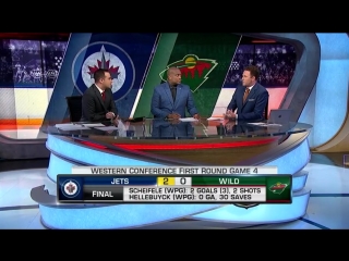 NHL Tonight: Jets win Game 4 Apr 17, 2018
