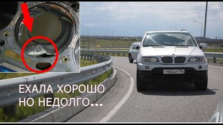 BMW X5 с 1.6 ВАЗ мотором: Поставили ТУРБИНУ и СГОРЕЛ поршень. =(