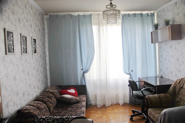 Фото: Сдам комнату в трёшке, в других комнатах живут 2 семьи, и там и там мама и взрослая дочь.До метро Зябликого и Домодедовская 12 мин!Комната 12 кв.м.,кухня 11кв.м.Оплата 14+ ком услуги( за одного 1300)+ депозит!<br>Я собственник, ищу строго славян(1-2 чел., но кровать полуторка)!