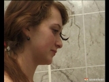 Two very horny lesbian teenagers enjoy sharing a shower - naked hot teens