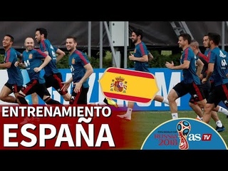 España-Rusia I Tercer entrenamiento de La Roja previo a los octavos del Mundial 2018 I Diario AS