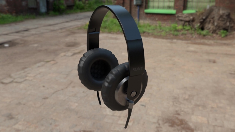 Headphone turntable
