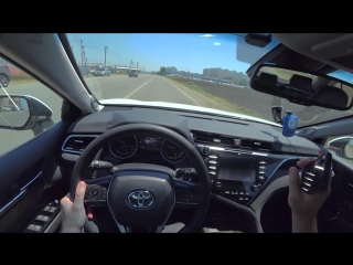 Toyota Camry 2018 2.5 (XV70) разгон 0-100 + LAUNCH Новая Камри 2018 2.5 AT Acceleration Racelogic