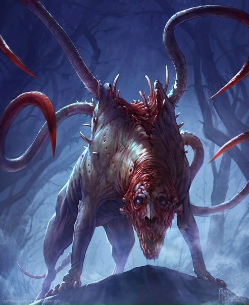 Vile Squirmhound by #BlazPorenta