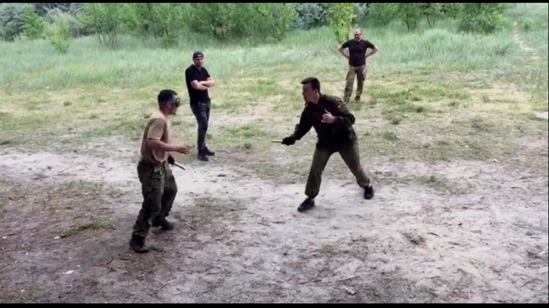 Вишкіл з ножового бою 01.07.2018