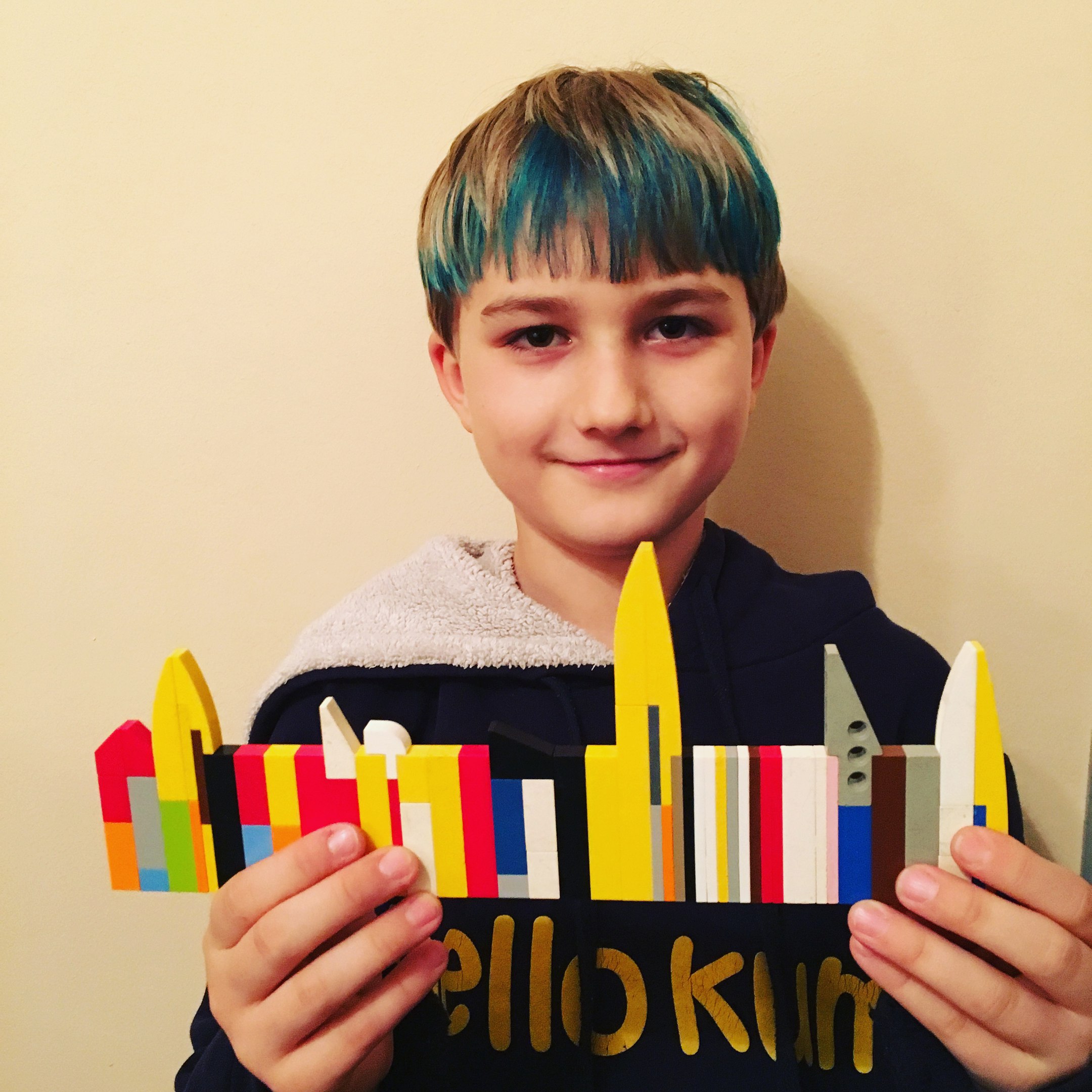 Первая версия города из Лего