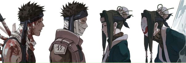 #Zabuza and #Haku by #fisher903