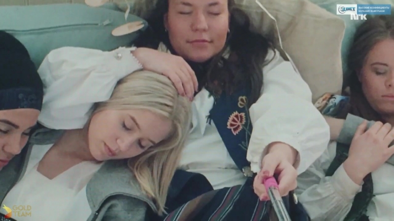 Skam 4х08 Sana Chris Vilde Eva Noora