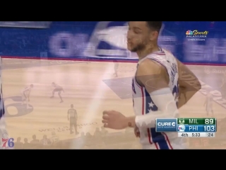 Ben Simmons | Highlights vs Bucks (01.20.18) 16 Pts, 9 Asts, 8 Rebs, 1 Stl