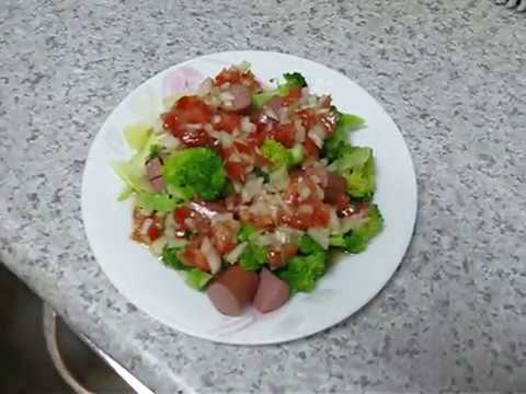 몸에 좋고 맛있는 브로콜리 셀러드 만들기