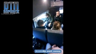 Задержание водителя маршрутки. Воронеж