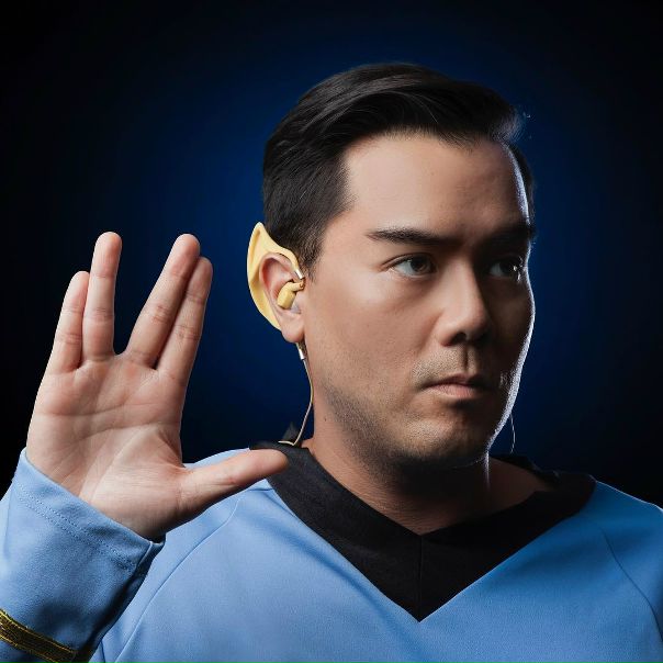Star Trek Wireless Vulcan Earbuds - необычные беспроводные наушники, превращающие владельца в Спока из «Звездного пути»
