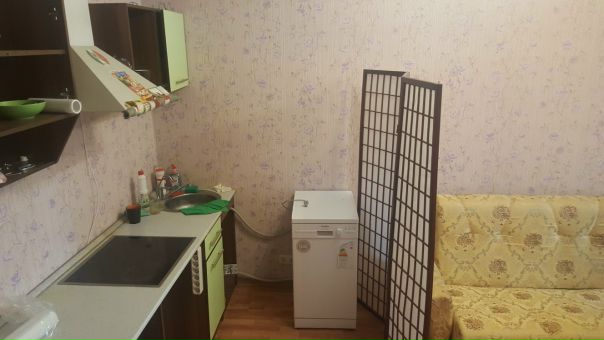Фото: Собственник. Без комиссии, сдается однокомнатная квартира-студия. ЖК Павлино. <br>Ближайшее метро Выхино, Новокосино. На длительный срок. Отличная квартира со свежим ремонтом. Вся мебель и бытовая техника (холодильник, стиралка, посудомойка и пр) в хорошем состоянии, что нужно - добавим, лишнее - уберем. Застекленная лоджия.Совмещенный санузел..Новый монолитно-кирпичный дом. Сдан в 2012 году.Квартира с большой лоджией.Подъезд чистый, 2 лифта (грузопассажирский и пассажирский).Все жильцы уже сделали ремонт. <br>Придомовая территория облагорожена и благоустроена В доме магазин, Рядом суши-бар, пиццерия и ресторан.Так же в микрорайоне масса магазинов, есть фитнесс-клуб и медицинский центр. 2 школы, детсады. От дома начинается сосновый лес с озером, прекрасное место для прогулок и проведения пикников всей семьёй. <br>Совершенно чистый воздух и в тоже время прекрасная транспортная доступность до Москвы. До МКАДа - 10 км.15 минут езды до станции Кучино, Железнодорожная. До метро 