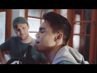 Шикарный акустический кавер песни Kelly Clarkson - Medicine - Sam Tsui Cover ft. Jason Pitts