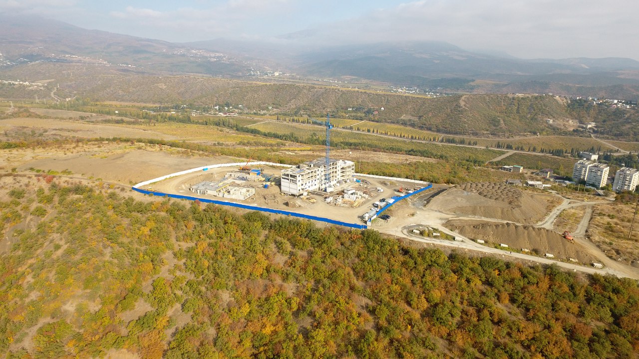 Крым меганом стройка
