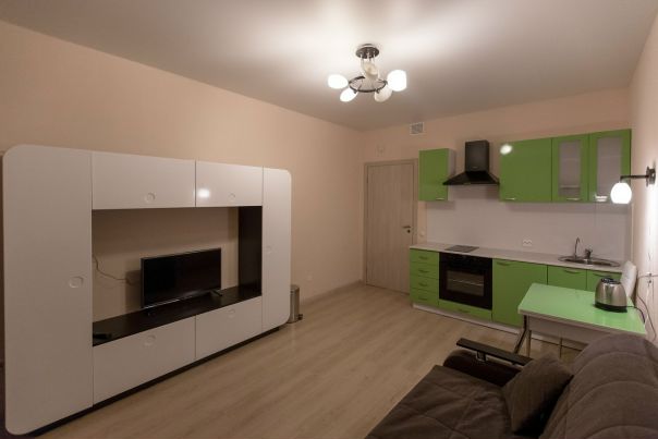 Фото: г. Санкт-Петербург<br><br>Королева пр., 59к1<br><br>Сдается на длительный срок уютная студия. Сдается впервые.<br>В квартире есть все для комфортного проживания. Вместительный шкаф-купе. Большая лоджия. <br>Без детей и животных.<br>20 т.руб.+ к.у. залог. Комиссия 100%