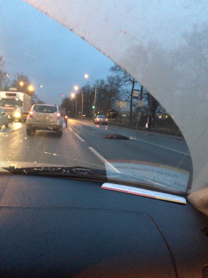 Под Петербургом маршрутка насмерть сбила женщину