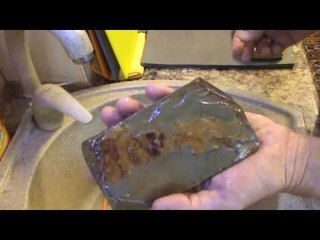 Тест Японского натурального камня на заточке опасной бритвы # 2 Japan natural stone test