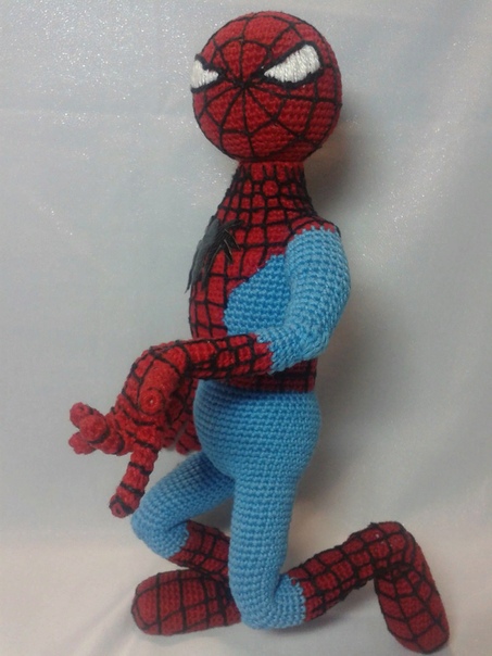Амигуруми человек паук схема человек паук крючком