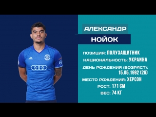 FCDB CARDS: АЛЕКСАНДР НОЙОК