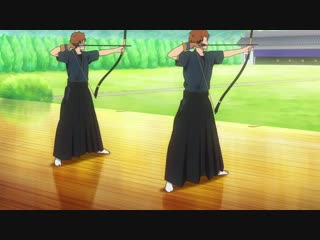 Tsurune: Kazemai Koukou Kyuudoubu 6 серия русская озвучка Xelenum / Клуб стрельбы из лука 06