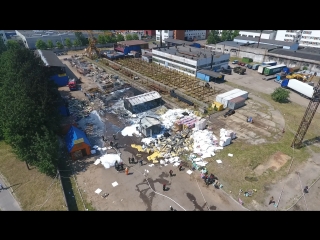 Пожар в Минске на ул. Гурского