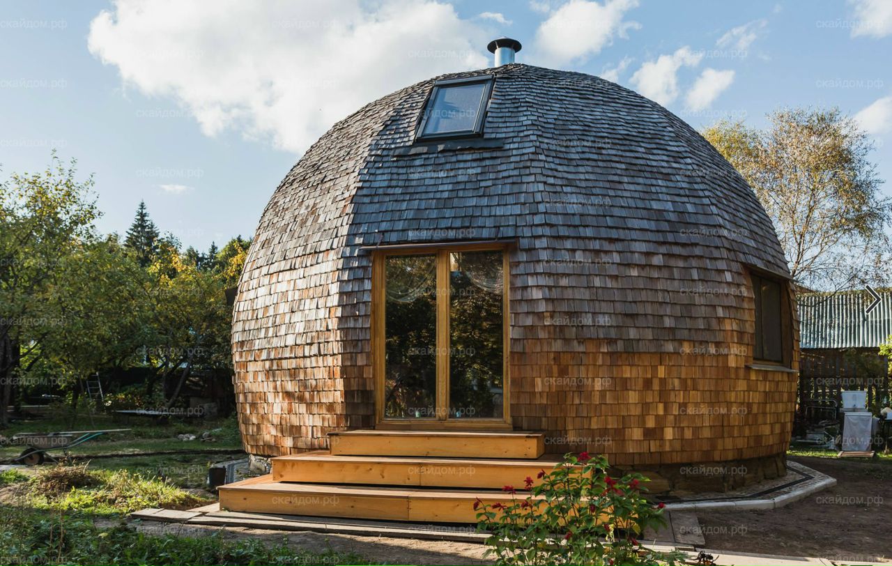 Дом с круглой крышей