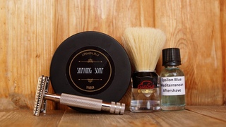 308 RazoRock German 37 Slant , Липихинъ, Semogue 610, Epsilon Blue Mediterranean #homelike, #бритьё,