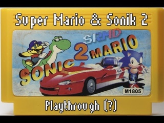 (PAL-Famiclone) Super Mario & Sonik 2 (Chip to Dale no Daisakusen 2 hack) - Playthrough(?)