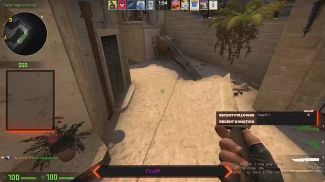 CSGO Пробую не умерать!