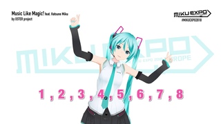 【MIKU EXPO 2018 EUROPE】Let's learn the dance for