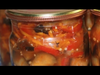Баклажаны на зиму!Они такие вкусные, что невозможно устоять!