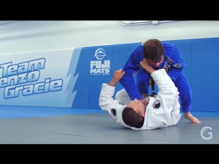 Renzo Gracie - sweep from the DLR guard