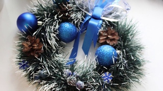 Новогодний венок своими руками / DIY Christmas wreath
