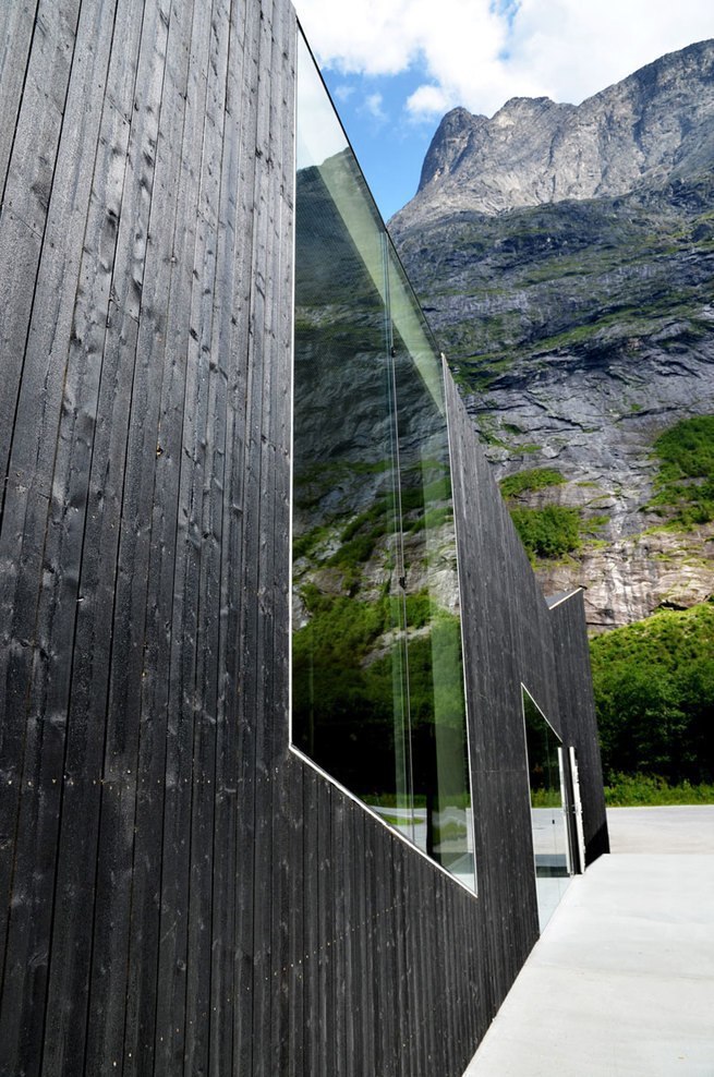 Troll Wall Restaurant by Reiulf Ramstad Architects