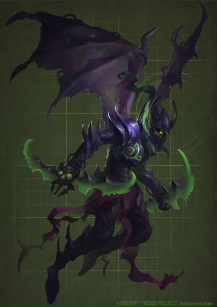 Illidan Stormrage by #AlexeyKruglov