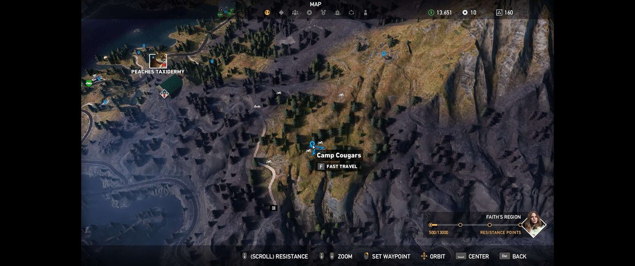 лагерь Пумы в Far Cry 5