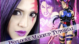 X men Psylocke Makeup Tutorial: Easy, Fun, Sexy!