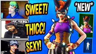 STREAMERS REACT TO NEW *THICC*