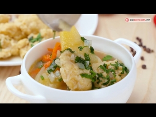 Суп с клецками по-цыгански