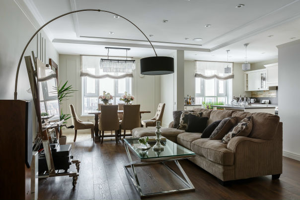 Четырёхкомнатная квартира, 160 м2