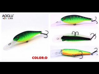 Воблер Rapala Shad Rap 2018 aoclu 70 мм 8.8 г Глубина 1.5-3.3 м