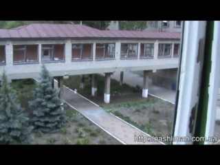 Красный Лиман.3 июня, 2014. ЖД и больница. 2 часть (видео Нашлиман).