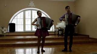 Бебуриа Теона и Пашковский Матвей - Ч. Маньянте «Аккордеонные буги»