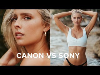 Sony A7 II VS Canon 5D III Swimwear Photoshoot Behind the Scenes
