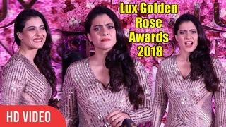 Gorgeous Kajol Devgan at LUX Golden Rose Awards 2018 | Red Carpet