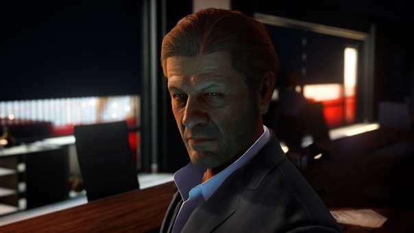 Пара изображений героя Шона Бина в HITMAN 2.