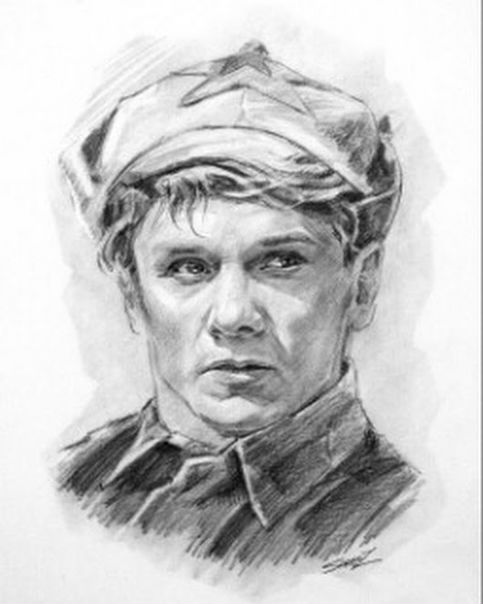 Актеры в рисунках художников.