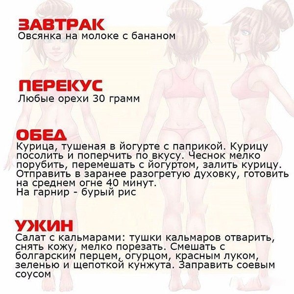 ПРАВИЛЬНОЕ ПИТАНИЕ НА БУДНИЕ ДНИ 