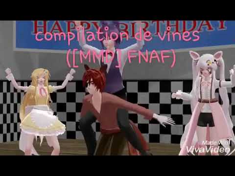 Аниме приколы Фнаф(ММД)